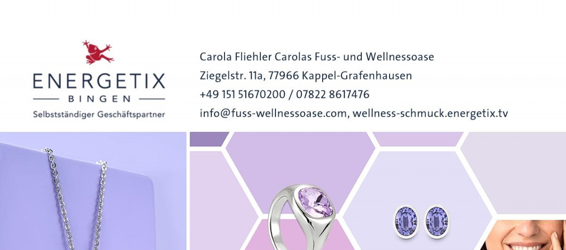 Energetix Schmuck und Wellnessprodukte in Kappel-Grafenhausen