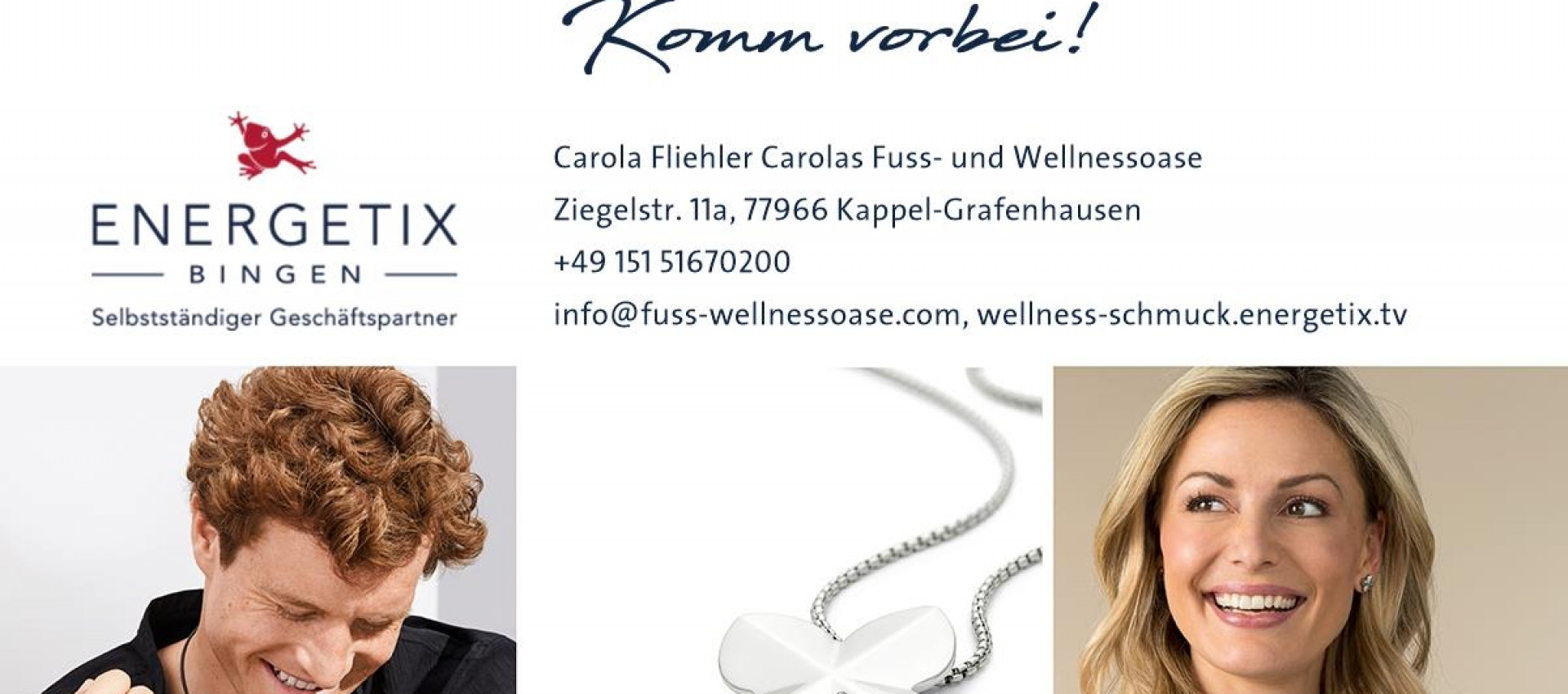 Energetix Schmuck und Wellnessprodukte in Kappel-Grafenhausen